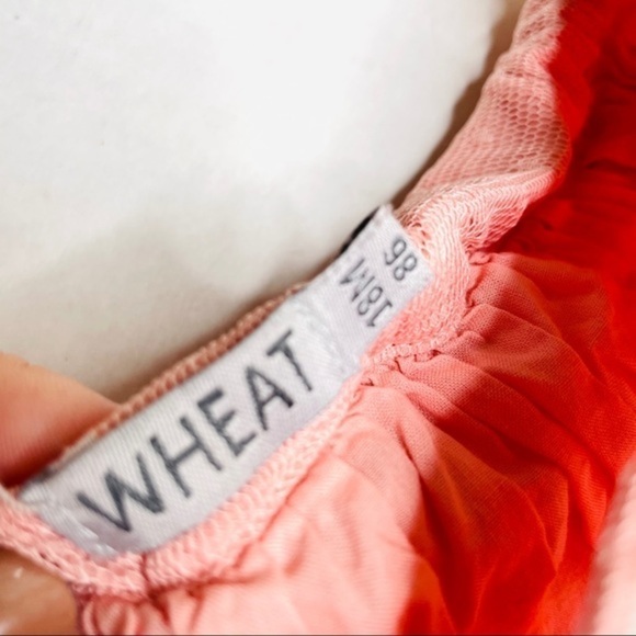 𝅺wheat Tulle Dot Blush Baby Girl Tutu Skirt - Picture 4 of 6